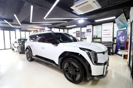 EV9 GT-LINE 스노우 화이트 펄 핸들 조립 불량 / 동영상 첨부 / 고양 덕양구 원흥동