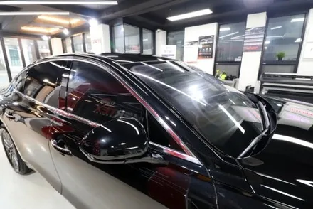 제네시스 G80 신차검수 신차패키지 버텍스900 풀썬팅 유리막코팅 실내코팅 오너프로PPF 루마 버텍스 고양원흥점 / 고양 덕양구 원흥동