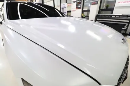제네시스 G80 스포츠 무광 베르비에 화이트 신차검수 신차패키지 버텍스 1100 / 고양 덕양구 원흥동