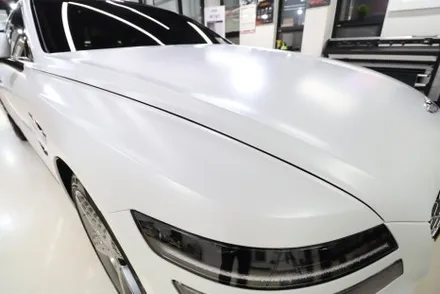 제네시스 G80 스포츠 무광 베르비에 화이트 신차검수 신차패키지 버텍스 1100 / 고양 덕양구 원흥동