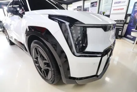 EV9 GT-LINE 스노우 화이트 펄 핸들 조립 불량 / 동영상 첨부 / 고양 덕양구 원흥동