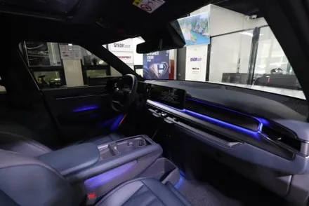 EV9 GT-LINE 스노우 화이트 펄 핸들 조립 불량 / 동영상 첨부 / 고양 덕양구 원흥동