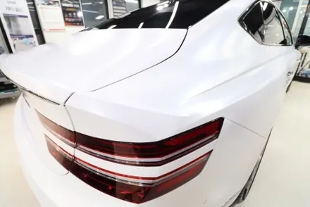 제네시스 G80 스포츠 무광 베르비에 화이트 신차검수 신차패키지 버텍스 1100 / 고양 덕양구 원흥동