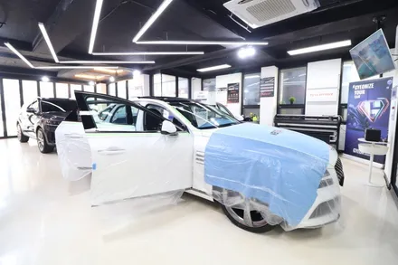 제네시스 G80 스포츠 무광 베르비에 화이트 신차검수 신차패키지 버텍스 1100 / 고양 덕양구 원흥동