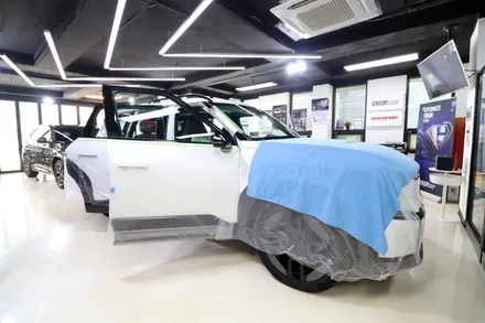 EV9 GT-LINE 스노우 화이트 펄 핸들 조립 불량 / 동영상 첨부 / 고양 덕양구 원흥동