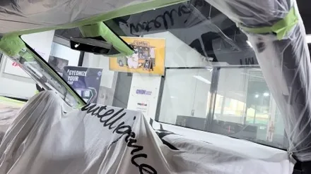 테슬라 롱바디 코스믹 실버 YL 브이쿨TX 본닛 PPF / 고양 덕양구 원흥동