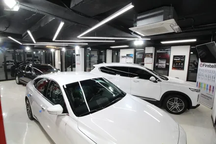 싼타페 TM 신차검수 /신차패키지 버텍스 900 풀썬팅 유리막코팅 루마썬팅 고양원흥점~! / 고양 덕양구 원흥동