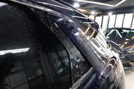 제네시스 GV70 로얄블루 신차검수 신차패키지 버텍스 1100 풀썬팅 유리막코팅 오너프로PPF 1차 인수거부 2차 입고 / 고양 덕양구 원흥동