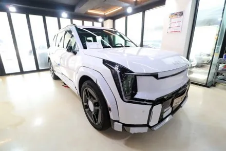 EV9 GT-LINE 스노우 화이트 펄 핸들 조립 불량 / 동영상 첨부 / 고양 덕양구 원흥동