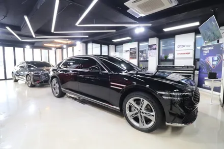 제네시스 G90 신차검수 신차패키지 버텍스 1100 유리막코팅 실내코팅 / 고양 덕양구 원흥동