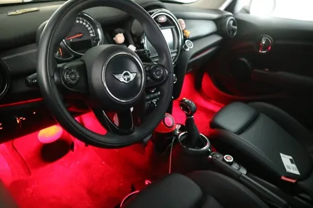 BMW 미니 쿠퍼 1열2열 풋등 엠비언트작업! / 평택시 안중읍