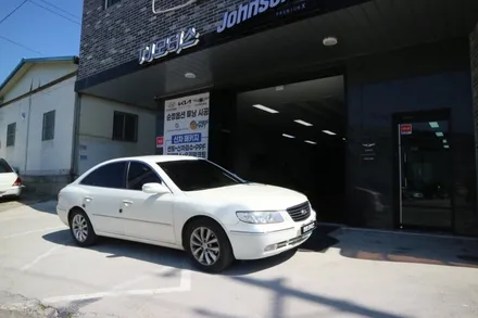 그랜져TG 오래된 썬팅을 벗고 글라스틴트 펜더S로 썬팅재시공!!! / 평택시 안중읍