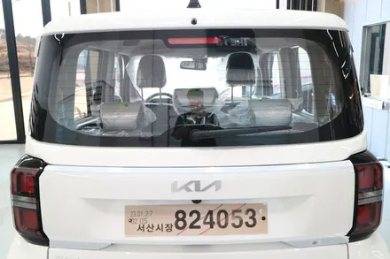 기아 더 뉴 레이 신차썬팅,lx7700블랙박스 외 신차서비스구성작업 / 평택시 안중읍