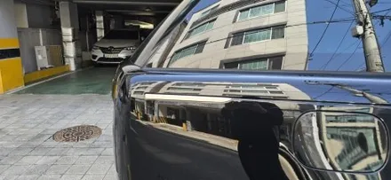 레인지로버 보그 P530을 SV 차량으로 만들어보세요 ( SV 바디킷 전체 PPF 천장 골드랩핑 ) / 부산 해운대