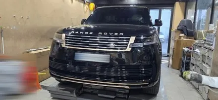 레인지로버 보그 P530을 SV 차량으로 만들어보세요 ( SV 바디킷 전체 PPF 천장 골드랩핑 ) / 부산 해운대