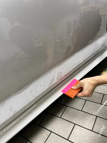 강남 BMW 550i 사고 수리 PPF 안전한 제거 후 재시공 / 잠실, 삼전, 송파