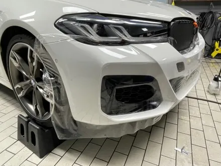 강남 BMW 550i 사고 수리 PPF 안전한 제거 후 재시공 / 잠실, 삼전, 송파