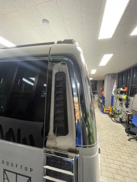 송파 삼전 험머h2 비닐 프로그 크롬 투톤 랩핑 / 잠실, 삼전, 송파