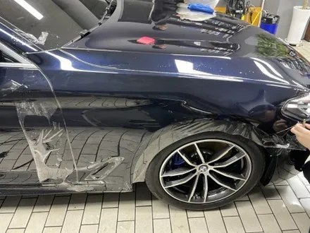 송파 BMW 5시리즈 측면 PPF로 문콕, 주차장 스크래치에서 완벽 보호 / 잠실, 삼전, 송파