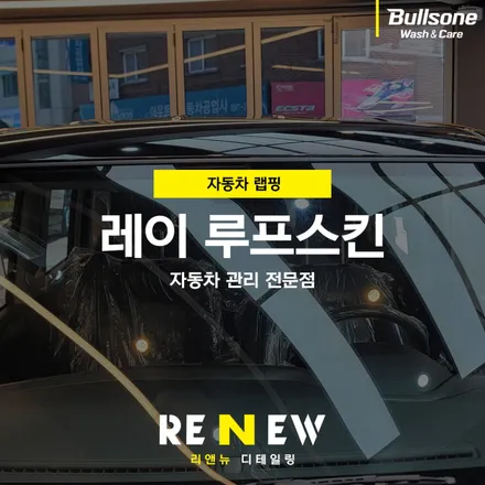 레이 루프스킨 깔끔한 랩핑을 만나보세요 / 광명 하안동