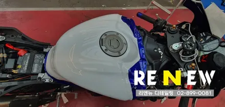 새롭게 태어난 야마하 R6 랩핑 어떻게 바꼈을까요! / 광명 하안동