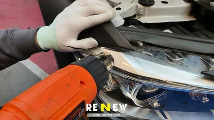 광명 자동차 랩핑 전문점 : BMW320D 랩핑지 제거 및 3M 매트 딥블랙 시공 / 광명 하안동