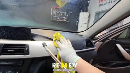 광명 자동차 랩핑 전문점 : BMW320D 랩핑지 제거 및 3M 매트 딥블랙 시공 / 광명 하안동