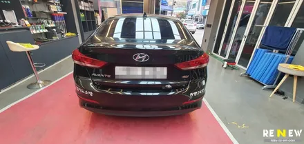 광명 랩핑 앰블럼제거 및 레터링 재시공 후면썬팅까지 / 광명 하안동