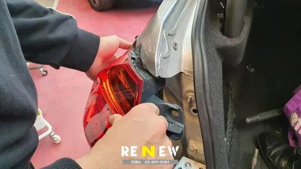 광명 자동차 랩핑 전문점 : BMW320D 랩핑지 제거 및 3M 매트 딥블랙 시공 / 광명 하안동