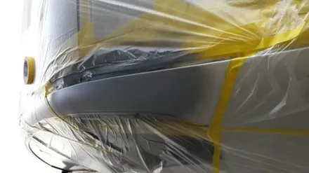 파주 공업사 bmw 528i 뒤휀다 c 필러 찍힘 판금 도장도색 / 경기 파주