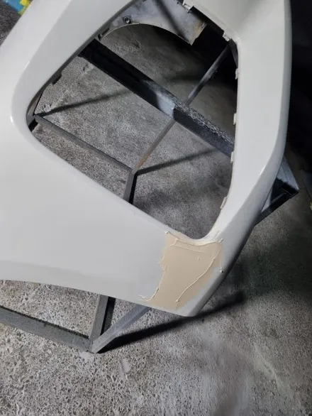 bmw 430i 컨버터블 앞 범퍼 수리 도장 / 경기 파주
