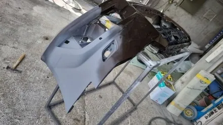 아우디 A6 35 TDI 앞 범퍼 수리 교환 기준 / 경기 파주