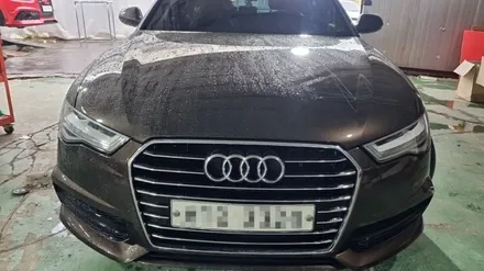 아우디 A6 35 TDI 앞 범퍼 수리 교환 기준 / 경기 파주