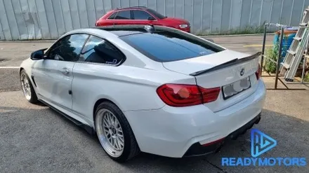 파주외형복원 범퍼도색 BMW F32 428i쿠페 보험수리, M4바디킷 개조 및 테일램프 신형개조, 자동차공업사 레디모터스에서 한번에 모든작업![M바디킷,RS바디킷,AMG바디킷] / 경기 파주