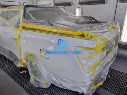 파주운정 이정도사고도 교환X 판금도색가능?! 쌍용자동차 렉스턴스포츠 칸 4WD, 아파트주차중 뺑소니사고 외형복원 사고수리! 신차출고 컨디션 그대로! 금촌 레디모터스! / 경기 파주
