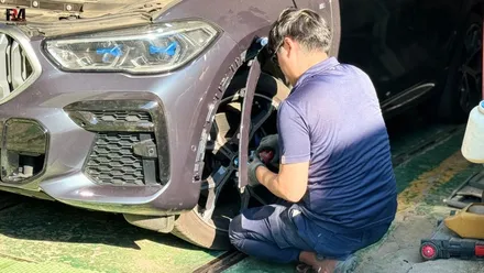 파주 BMW X6 범퍼 자동차 당일 외형 복원 수리 / 경기 파주