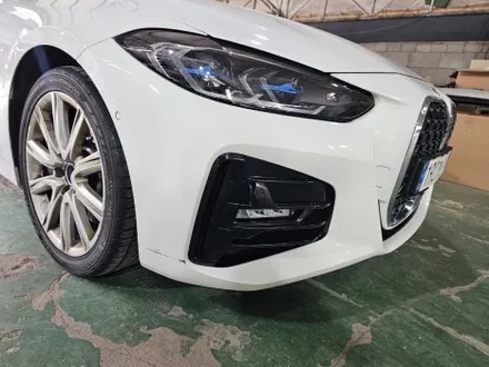 bmw 430i 컨버터블 앞 범퍼 수리 도장 / 경기 파주