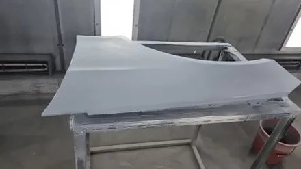 파주 택시 사고로 망가진 벤츠, 판금 복원 / 경기 파주