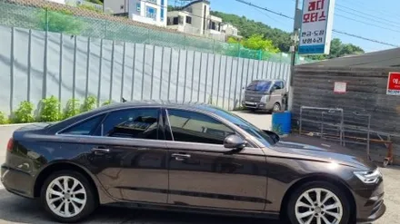 아우디 A6 35 TDI 앞 범퍼 수리 교환 기준 / 경기 파주