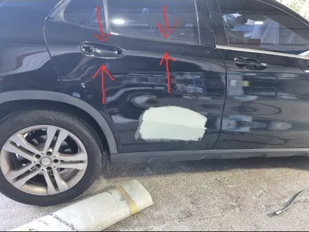 파주 운정 벤츠 GLA 200d 도어 외형복원, 뒷문 수리, 옆문 수리 / 경기 파주