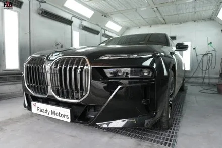 파주 BMW i7 판금 도장으로 외형복원 범퍼 수리의 모든 것 / 경기 파주