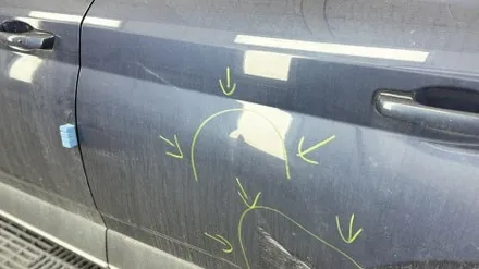 ​베뉴 접촉 사고 투톤 판금 도장 전문 공업사 / 경기 파주