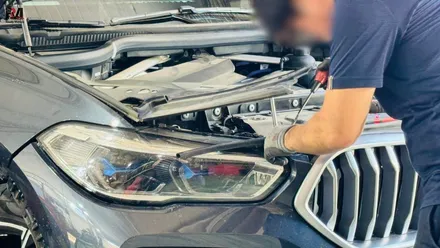 파주 BMW X6 범퍼 자동차 당일 외형 복원 수리 / 경기 파주