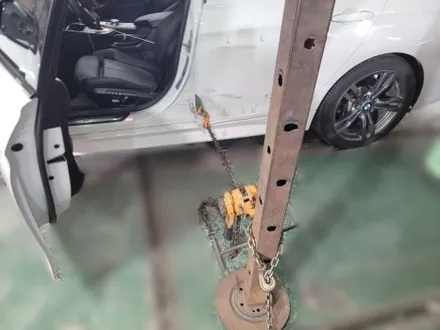 BMW 320I 접촉사고 도어 판금 도색으로 비용 절감 / 경기 파주