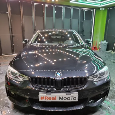 BMW 420d 전면윈드쉴드ppf 운전 시야 방해없이 보호하기 / 김포시 장기동