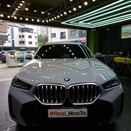 BMW X6 차량 앞유리 돌빵 윈드실드 시공으로 철통방어 / 김포시 장기동