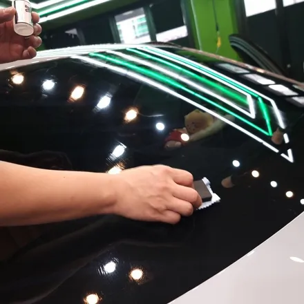 BMW X6 차량 앞유리 돌빵 윈드실드 시공으로 철통방어 / 김포시 장기동