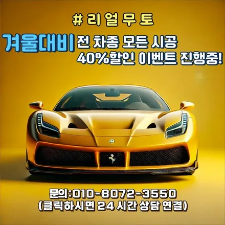 자동차 PPF필름시공 가격 전략적대처 / 김포시 장기동