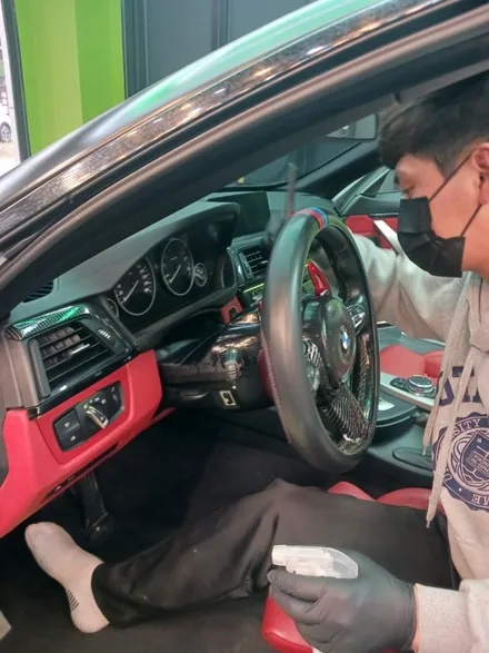 김포 실내 디테일링 세차 BMW F33 428i 컨버터블 추천하고싶은곳(장기동 운양동 풍무동 마산동 전지역) / 경기 김포 김포한강1로