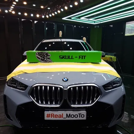 BMW X6 차량 앞유리 돌빵 윈드실드 시공으로 철통방어 / 김포시 장기동